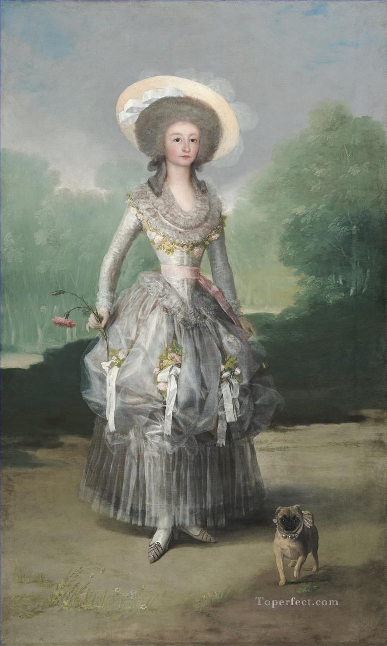 Marquesa Mariana de Pontejos Francisco de Goya Pintura al óleo